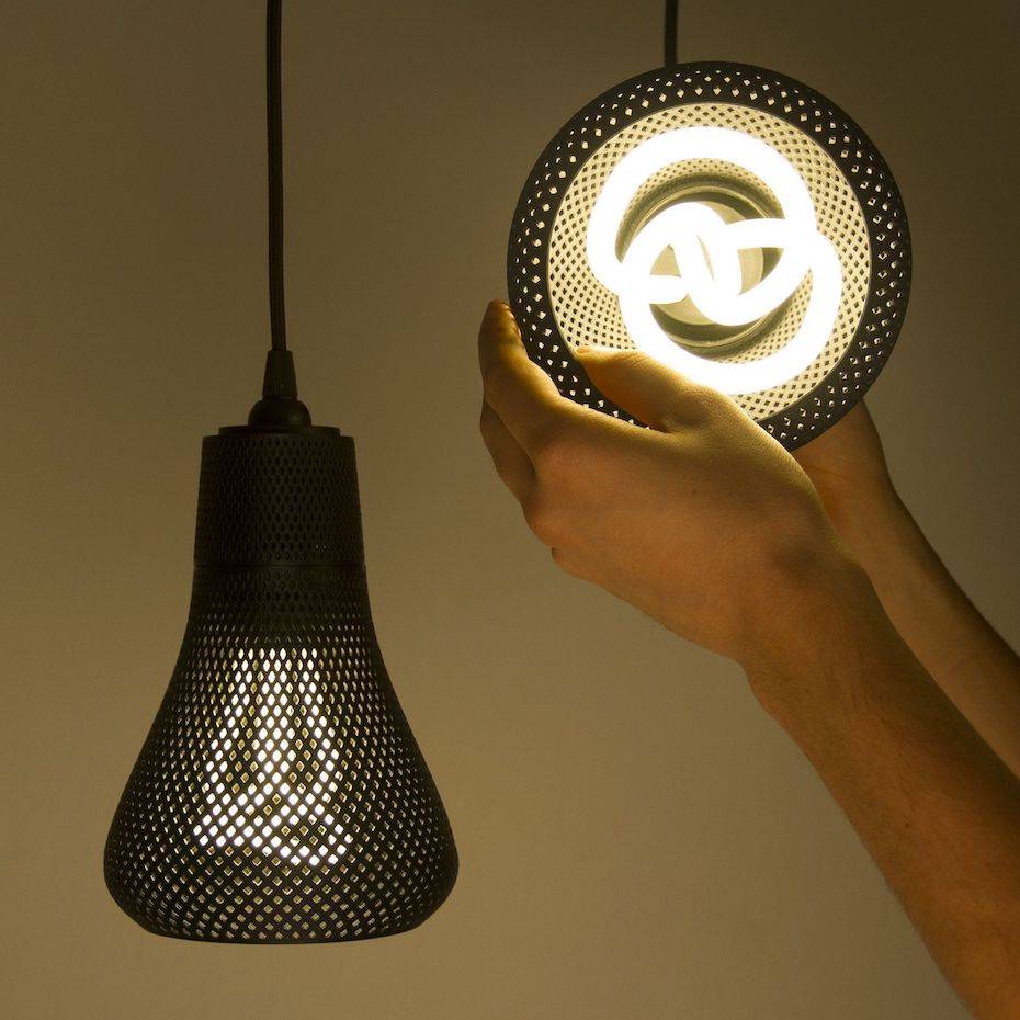 [04] Lámpara impresa en 3D de Plumen